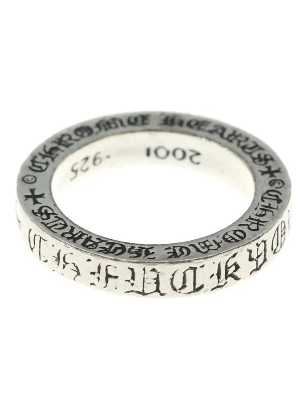 Chrome Hearts Spacer You Ring Silver